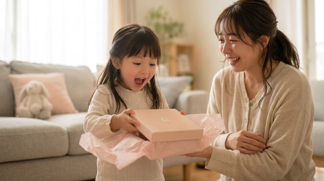 子どもの「わぁ！」に、思わず嬉し涙。