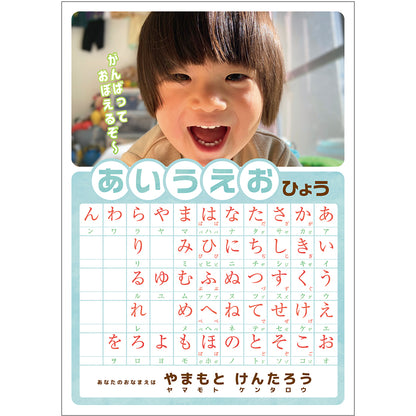 お風呂ポスター 【五十音】